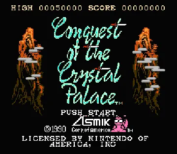 Conquest of the Crystal Palace (USA) screen shot title